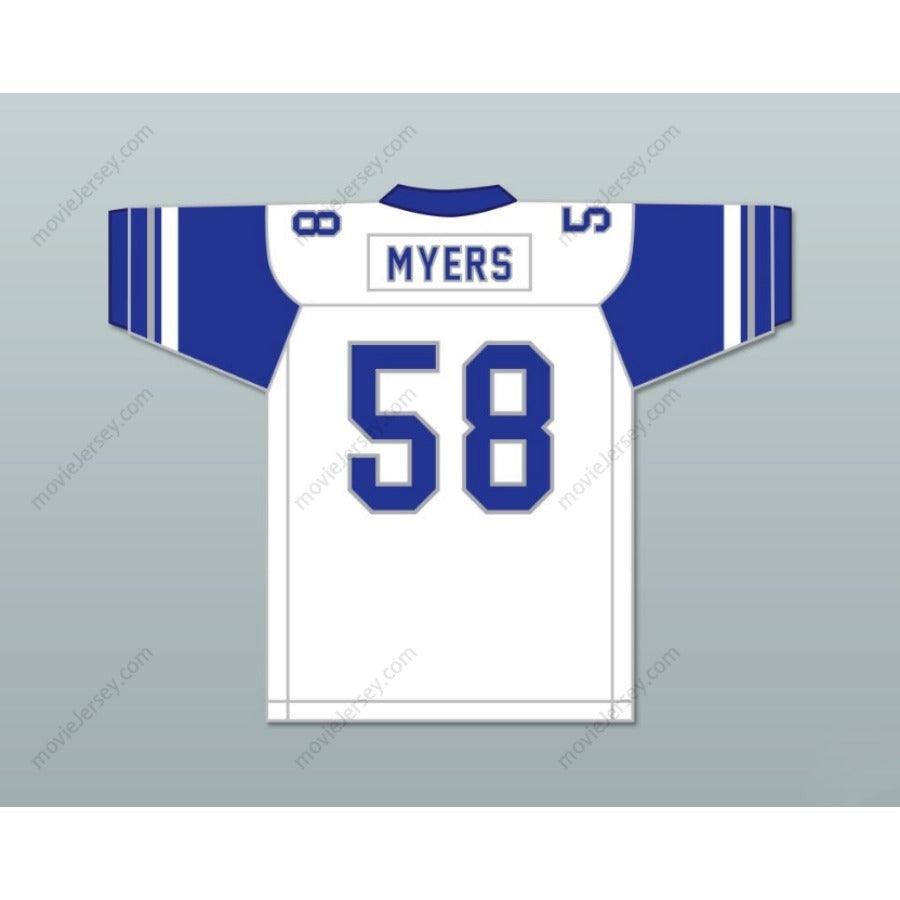 CUSTOM ANY Name Number JOSH MYERS 58  HIGH SCHOOL Football Jersey Top Stitched S-6XL