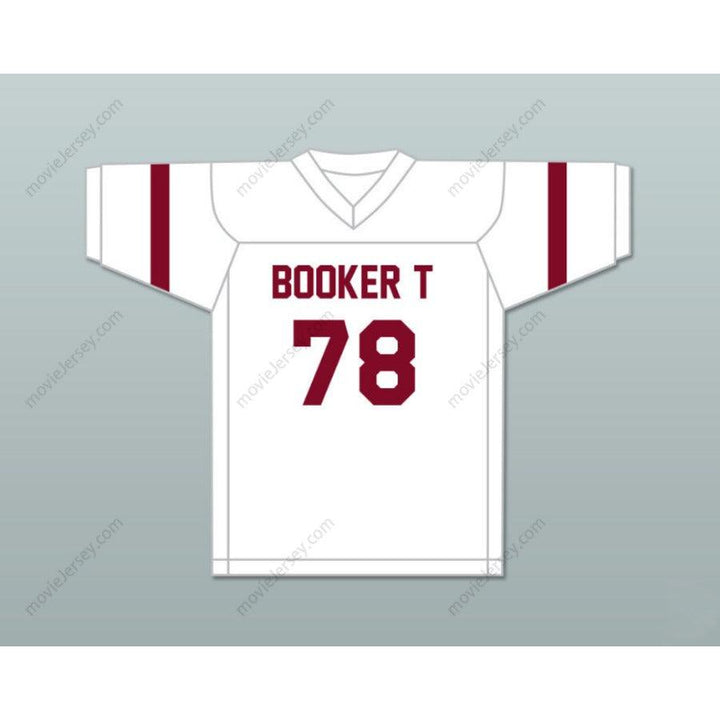 CUSTOM ANY Name Number BRUCE SMITH 78 BOOKER T. WASHINGTON HIGH SCHOOL MAROON FOOTBALL JERSEY Top Stitched S-6XL
