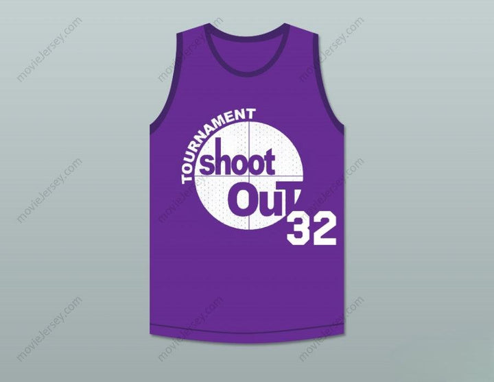 CUSTOM ANY Name Number PURPLE TOURNAMENT SHOOT OUT BASKETBALL JERSEY ABOVE THE RIM Top Stitched S-6XL
