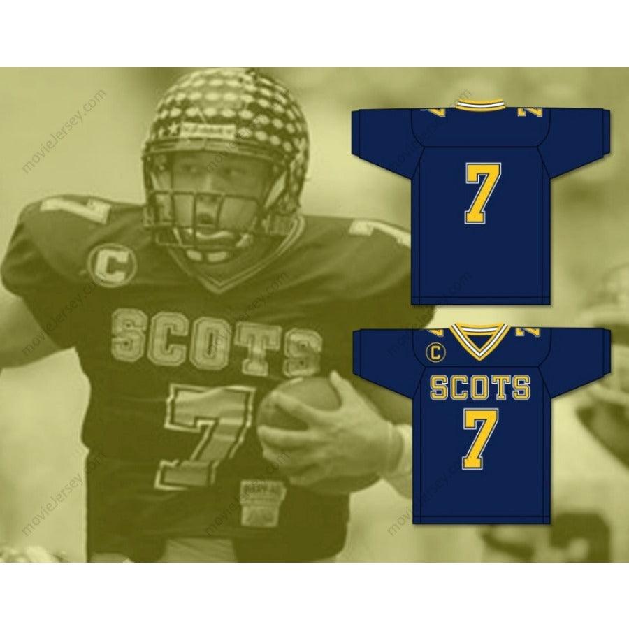CUSTOM ANY Name Number MATTHEW STAFFORD 7 HIGHLAND PARK HIGH SCHOOL SCOTS Football Jersey Top Stitched S-6XL