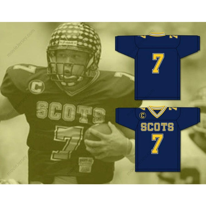 CUSTOM ANY Name Number MATTHEW STAFFORD 7 HIGHLAND PARK HIGH SCHOOL SCOTS Football Jersey Top Stitched S-6XL