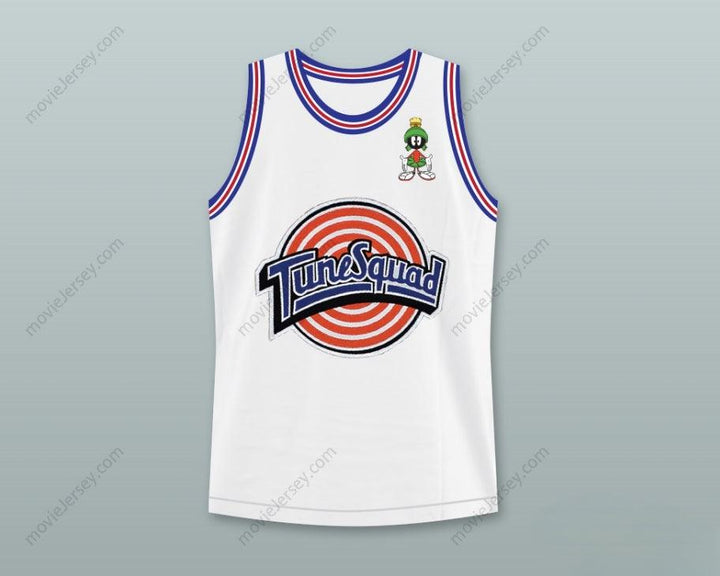CUSTOM ANY Name Number SPACE JAM MARVIN THE MARTIAN 09 TUNE SQUAD BASKETBALL JERSEY WITH MARVIN THE MARTIAN PATCH Top Stitched S-6XL
