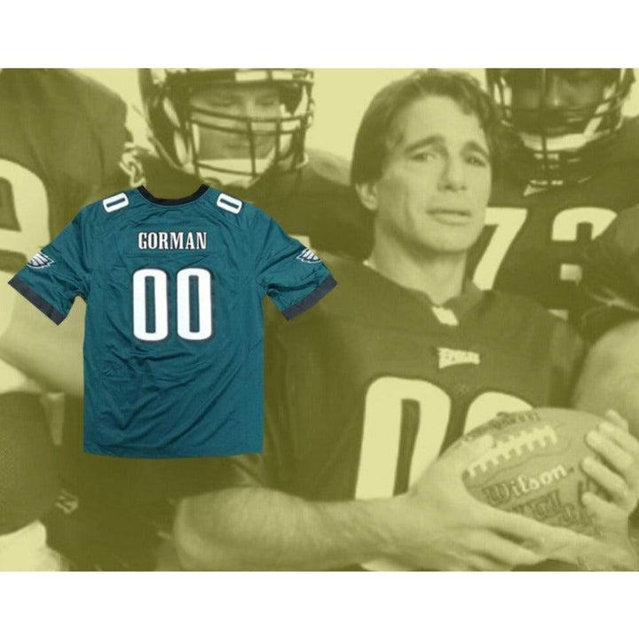 CUSTOM ANY Name Number BARNEY GORMAN 00 THE GARBAGE PICKING FIELD GOAL KICKING Football Jersey Top Stitched S-6XL