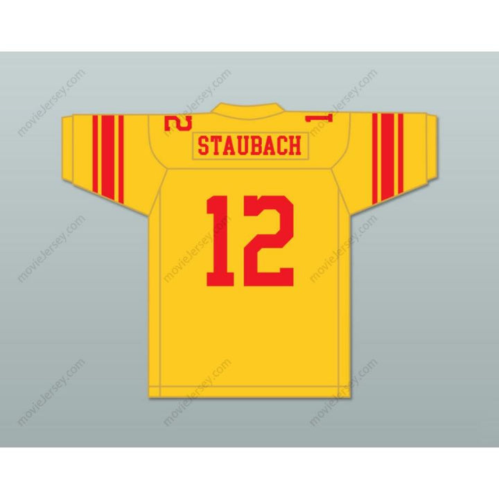 CUSTOM ANY Name Number ROGER STAUBACH 12 PURCELL MARIAN HIGH SCHOOL CAVALIERS FOOTBALL JERSEY Top Stitched S-6XL