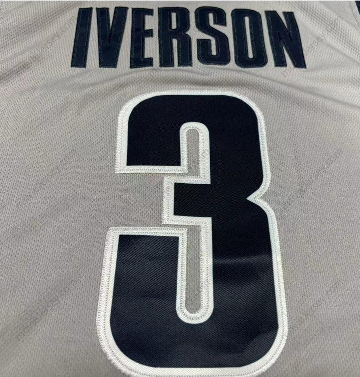Allen Iverson #3 Bethel High School Throwback Basketball Jersey Stitched ALL