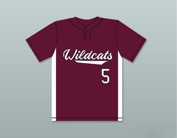 Custom Any Name Number PATRICK MAHOMES 5 WHITEHOUSE HIGH SCHOOL WILDCATS MAROON BASEBALL JERSEY 2 Top Stitched S-6XL