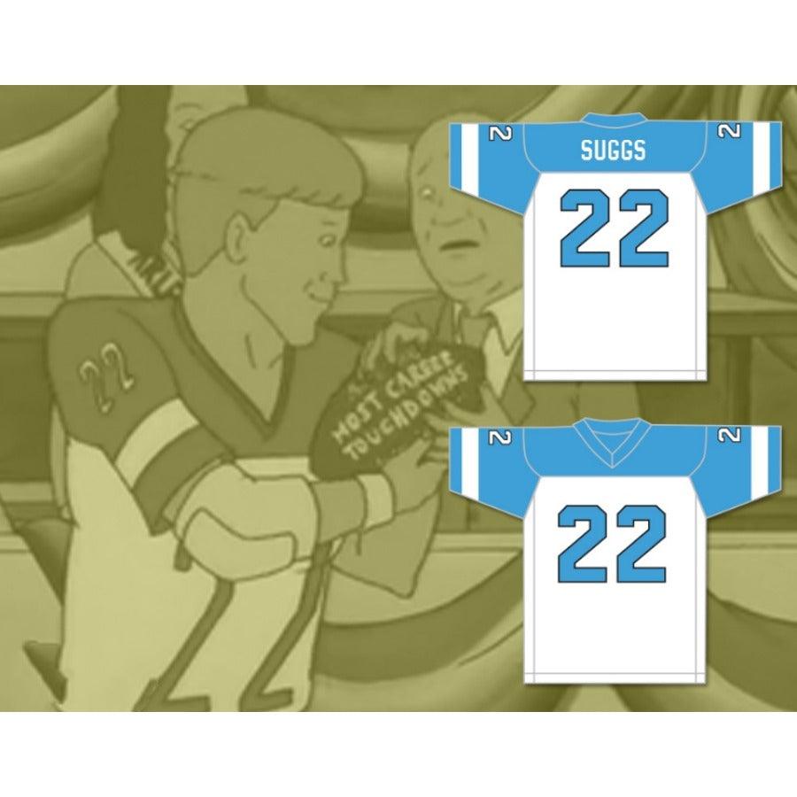 CUSTOM ANY Name Number RICKY SUGGS 22 ARLEN COUGARS HIGH SCHOOL HOME Football Jersey Top Stitched S-6XL