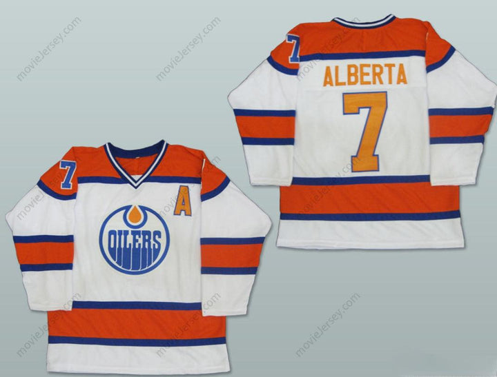 Custom Any Name Number 1972–73 ALBERTA OILERS HOCKEY JERSEY Top Stitched S-6XL