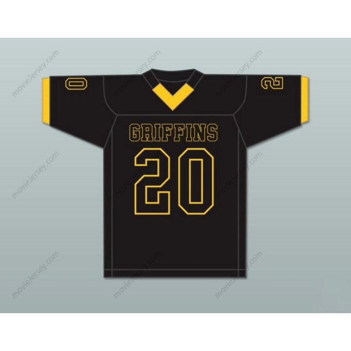 CUSTOM ANY Name Number KYREN WILLIAMS 20 ST. JOHN VIANNEY HIGH SCHOOL GRIFFINS Football Jersey Top Stitched S-6XL