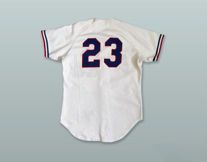 Custom Any Name Number  SOUNDS 23 WHITE BASEBALL JERSEY Top Stitched S-6XL