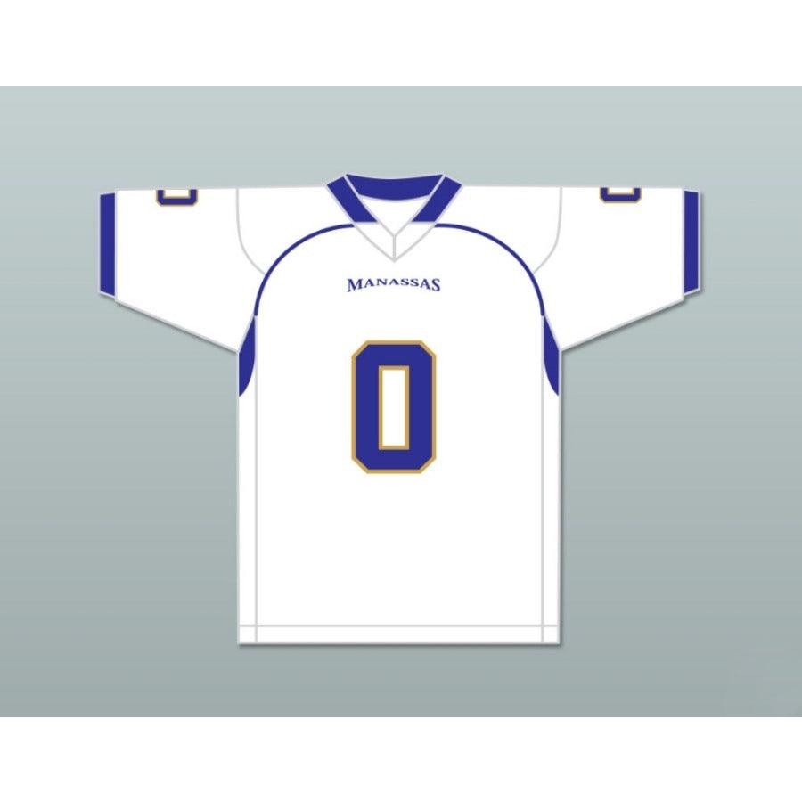 CUSTOM ANY Name Number CHAVIS DANIELS 0 MANASSAS TIGERS HIGH SCHOOL Football Jersey Top Stitched S-6XL