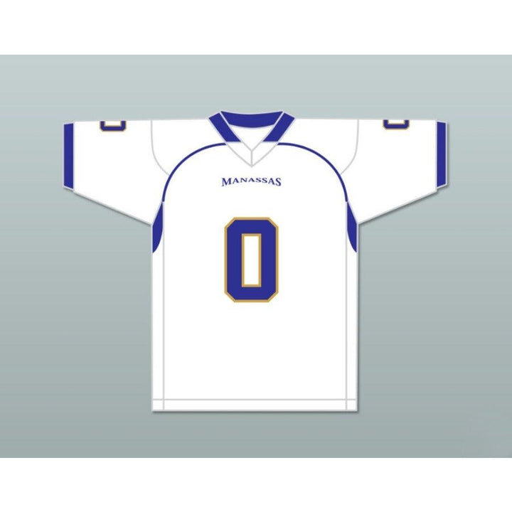 CUSTOM ANY Name Number CHAVIS DANIELS 0 MANASSAS TIGERS HIGH SCHOOL Football Jersey Top Stitched S-6XL
