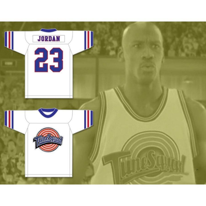 CUSTOM ANY Name Number MICHAEL JORDAN 23 TUNE SQUAD Football Jerseys Top Stitched S-6XL