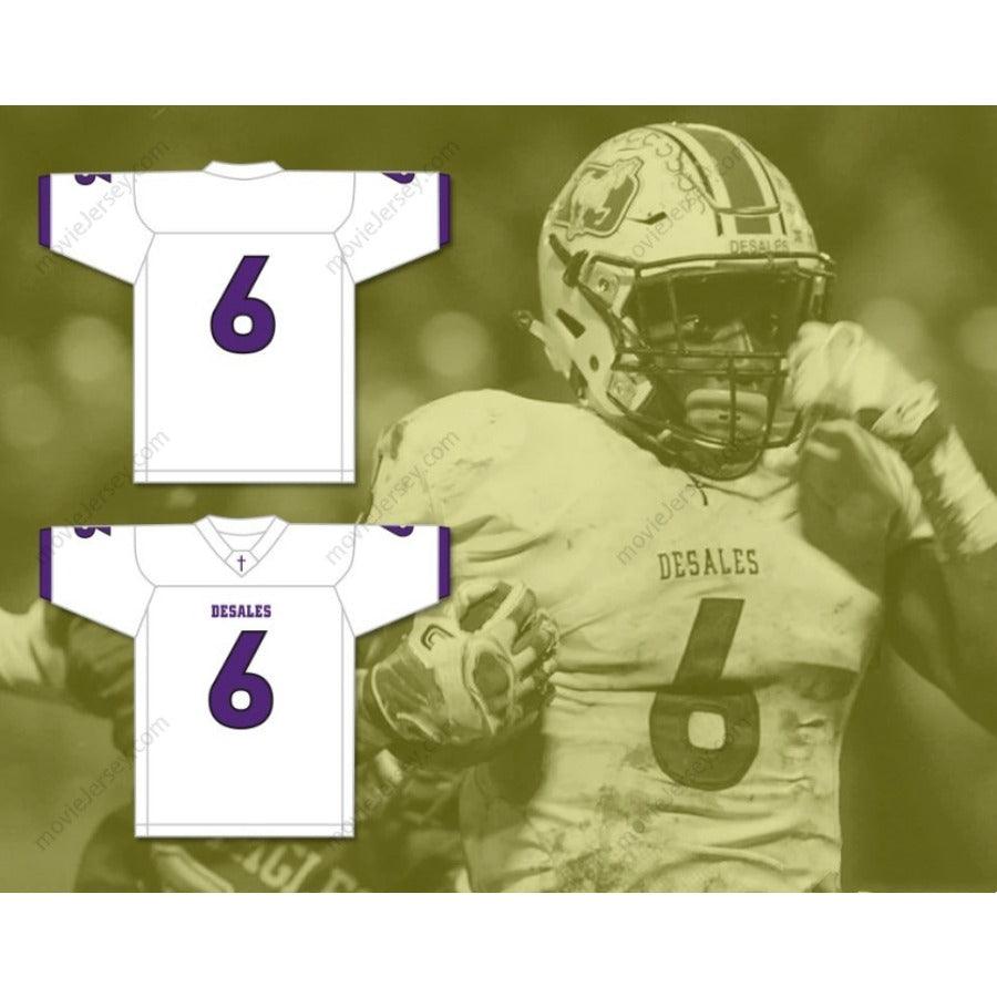CUSTOM ANY Name Number BRIAN ASAMOAH 6 ST. FRANCIS DESALES HIGH SCHOOL STALLIONS Football Jersey Top Stitched S-6XL