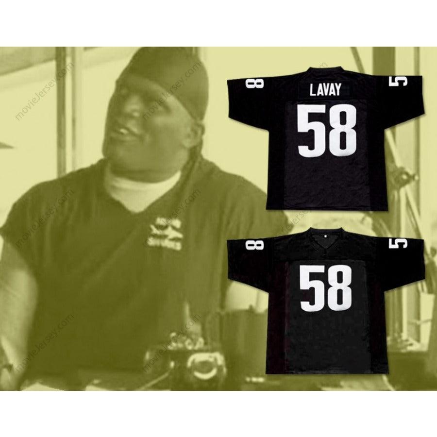CUSTOM ANY Name Number LUTHER SHARK LAVAY 58 MIAMI SHARKS WHITE TRIM Football Jersey Top Stitched S-6XL