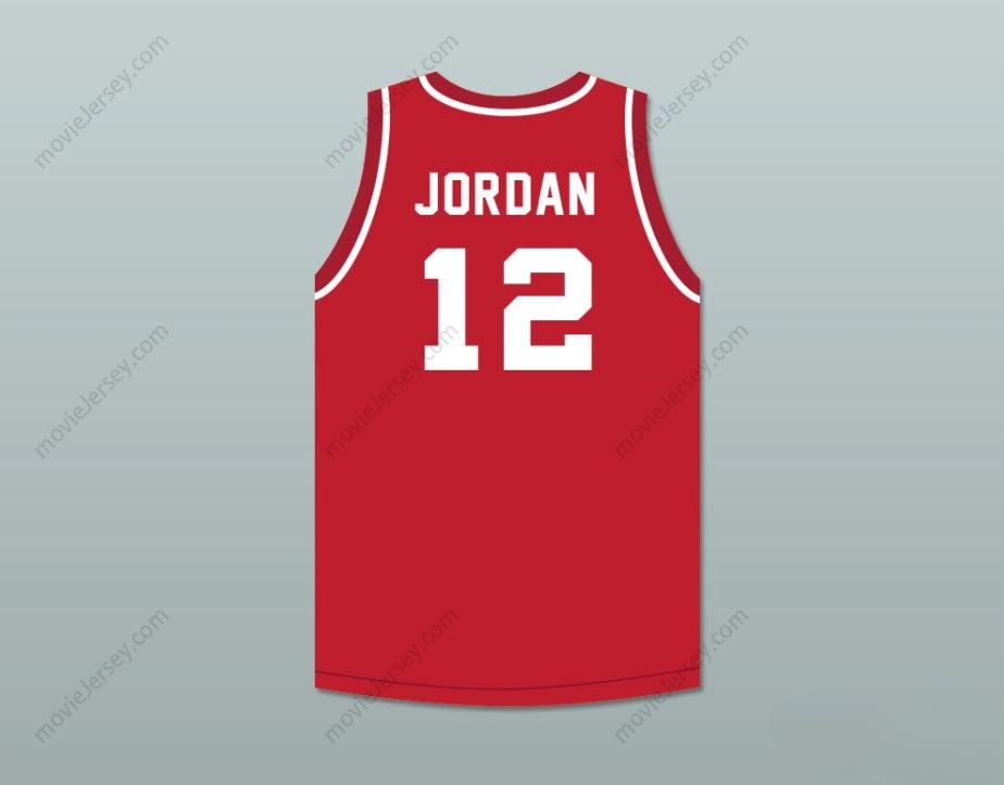 CUSTOM ANY Name Number MICHAEL  12 EMMA B TRASK MIDDLE SCHOOL BEARS RED BASKETBALL JERSEY 1 Top Stitched S-6XL