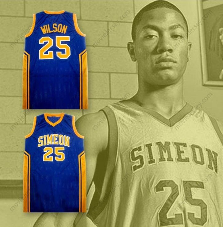 CUSTOM ANY Name Number BEN WILSON 25 SIMEON HIGH SCHOOL BASKETBALL JERSEY NEW STITCH SEWN Top Stitched S-6XL