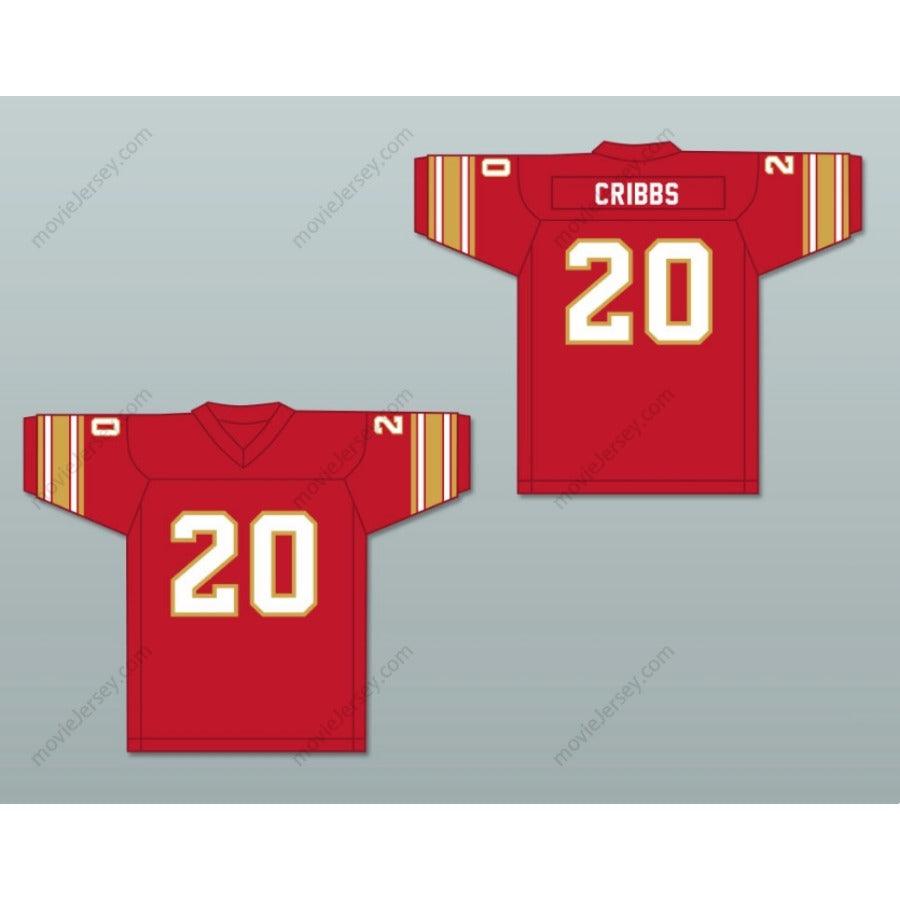 CUSTOM ANY Name Number 1985 USFL JOE CRIBBS 20 BIRMINGHAM STALLIONS ROAD Football Jersey Top Stitched S-6XL