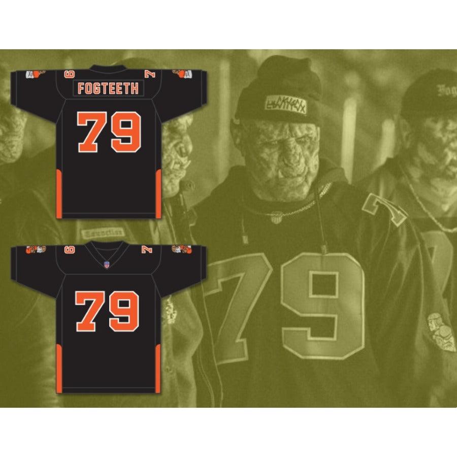 CUSTOM ANY Name PATCHES ORC FOGTEETH 79 Football Jersey Top Stitched S-6XL