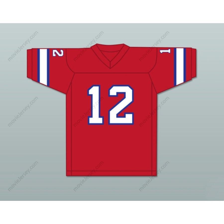 CUSTOM ANY Name Number 1974 WFL BOB DAVIS 12 FLORIDA BLAZERS ROAD Football Jersey Top Stitched S-6XL