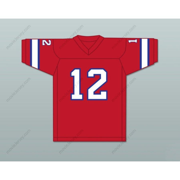 CUSTOM ANY Name Number 1974 WFL BOB DAVIS 12 FLORIDA BLAZERS ROAD Football Jersey Top Stitched S-6XL