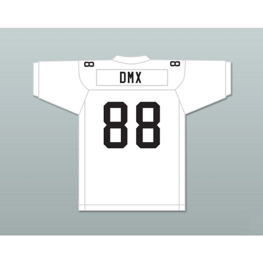 CUSTOM ANY Name Number DMX ROUGH RYDERS 88 SILVER Football Jersey Top Stitched S-6XL