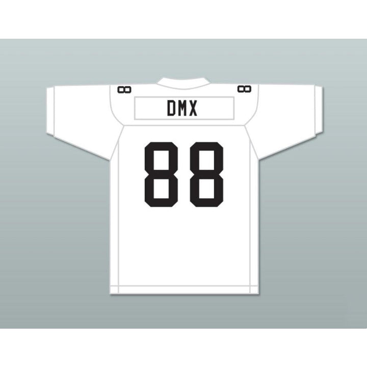 CUSTOM ANY Name Number DMX ROUGH RYDERS 88 SILVER Football Jersey Top Stitched S-6XL