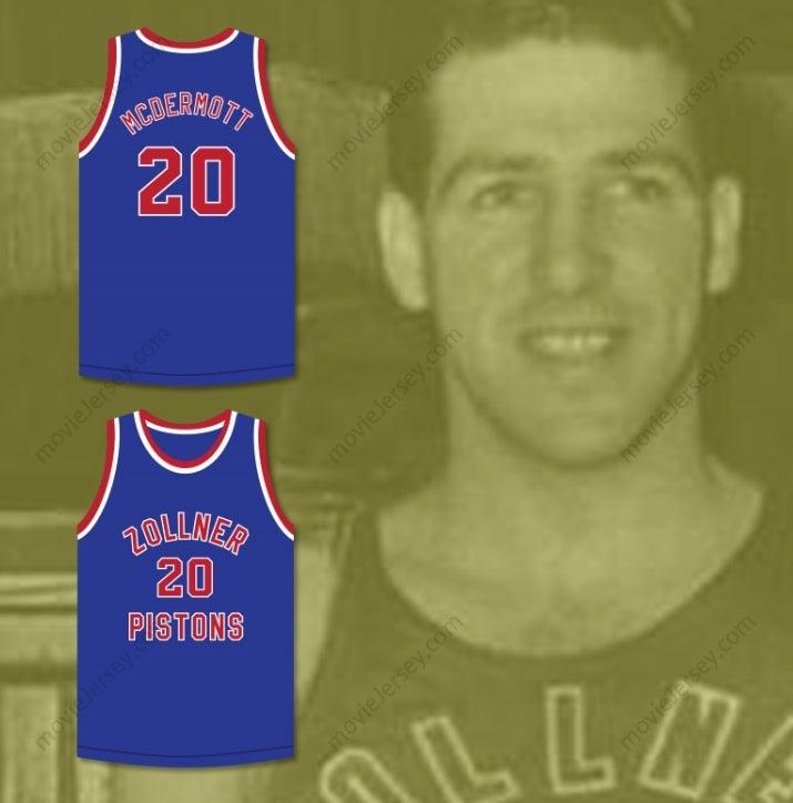 CUSTOM ANY Name Number BOBBY MCDERMOTT 20 FORT WAYNE ZOLLNER  BASKETBALL JERSEY Top Stitched S-6XL