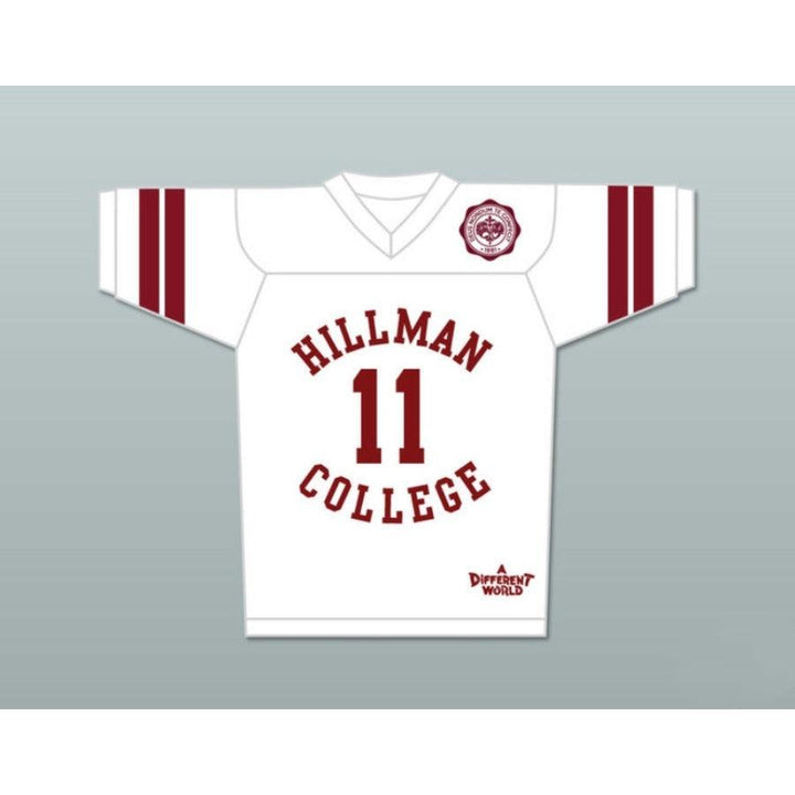 CUSTOM ANY Name Number WALTER OAKES 11 HILLMAN COLLEGE FOOTBALL JERSEY WITH EAGLE PATCH A DIFFERENT WORLD Top Stitched S-6XL