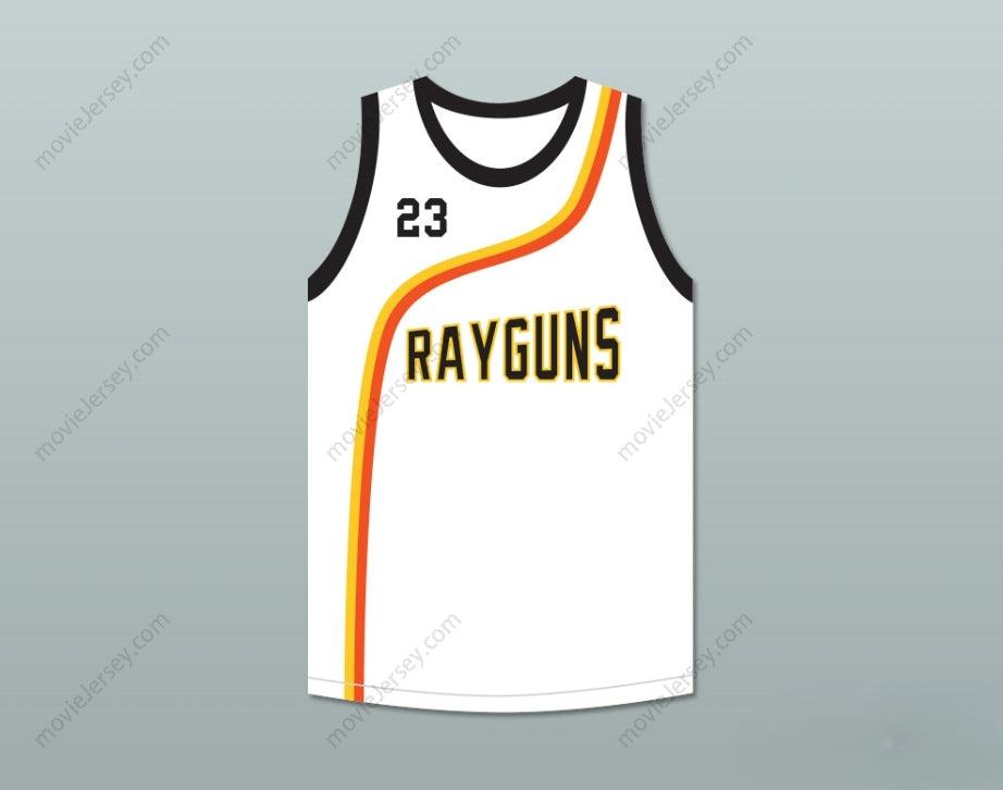 CUSTOM ANY Name Number MICHAEL   23 ROSWELL RAYGUNS WHITE BASKETBALL JERSEY Top Stitched S-6XL
