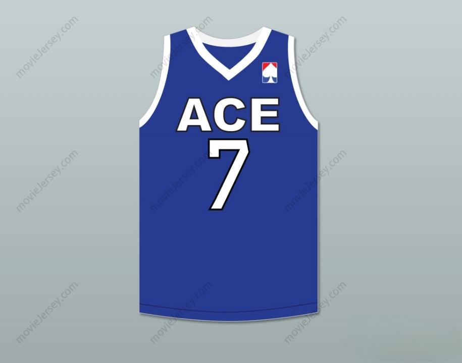 CUSTOM ANY Name Number CLARKSON 7 ACE FAMILY CHARITY BLUE BASKETBALL JERSEY Top Stitched S-6XL