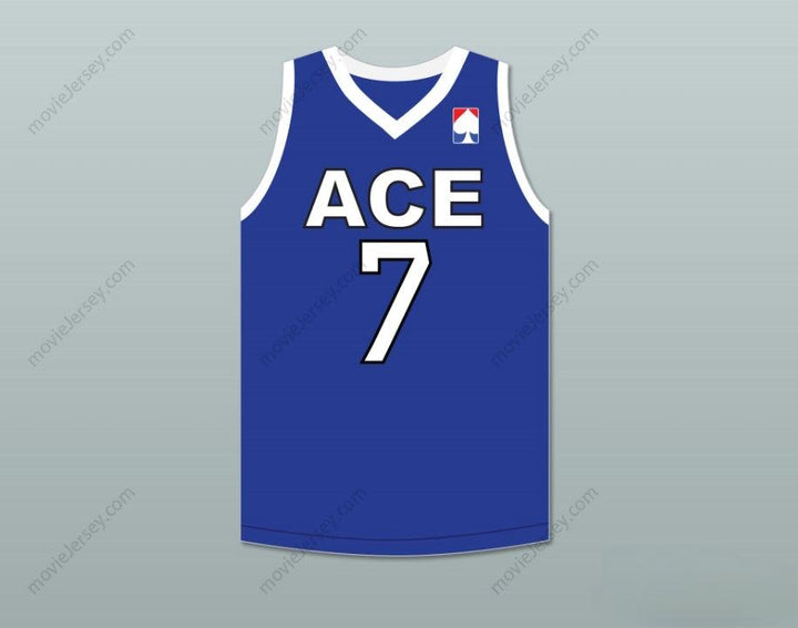 CUSTOM ANY Name Number CLARKSON 7 ACE FAMILY CHARITY BLUE BASKETBALL JERSEY Top Stitched S-6XL