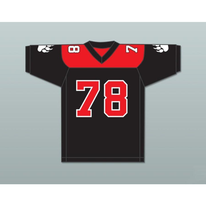 CUSTOM ANY Name Number BRIAN GRIZBY 78 MINNVILLE HIGH SCHOOL GRIZZLIES Football Jersey Top Stitched S-6XL