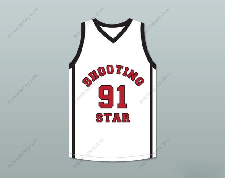 CUSTOM ANY Name Number SIAN COTTON 91 OHIO SHOOTING STARS AAU WHITE BASKETBALL JERSEY MORE THAN A GAME Top Stitched S-6XL