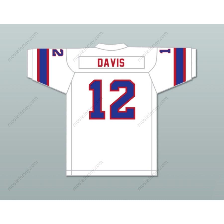 CUSTOM ANY Name Number 1974 WFL BOB DAVIS 12 FLORIDA BLAZERS ROAD Football Jersey Top Stitched S-6XL