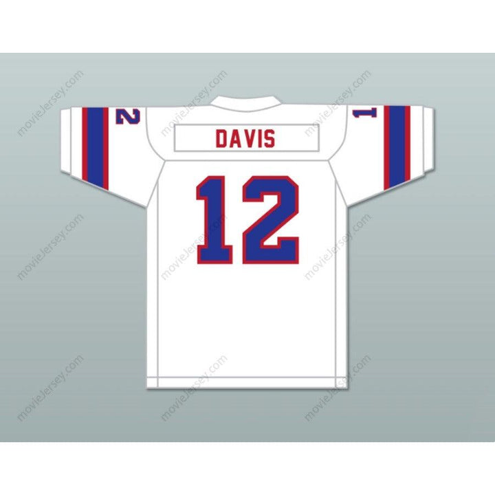 CUSTOM ANY Name Number 1974 WFL BOB DAVIS 12 FLORIDA BLAZERS ROAD Football Jersey Top Stitched S-6XL