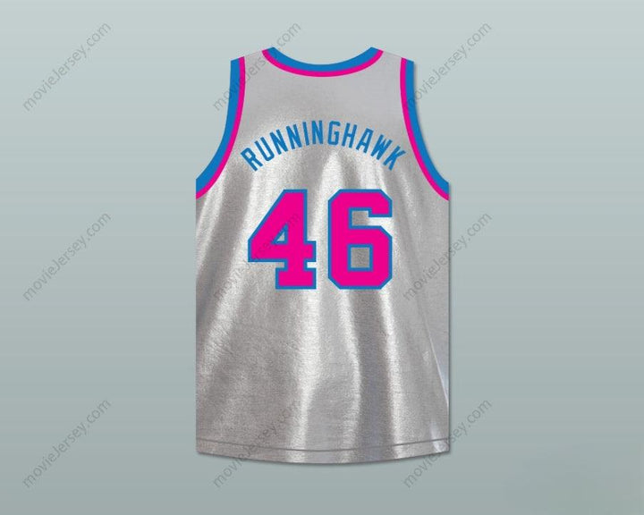 CUSTOM ANY Name Number WINSTON RUNNING HAWK 46  PISCES BASKETBALL JERSEY THE FISH THAT SAVED  Top Stitched S-6XL