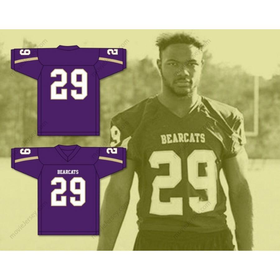 CUSTOM ANY Name Number DAMEON PIERCE 29 BAINBRIDGE HIGH SCHOOL BEARCATS Football Jersey Top Stitched S-6XL