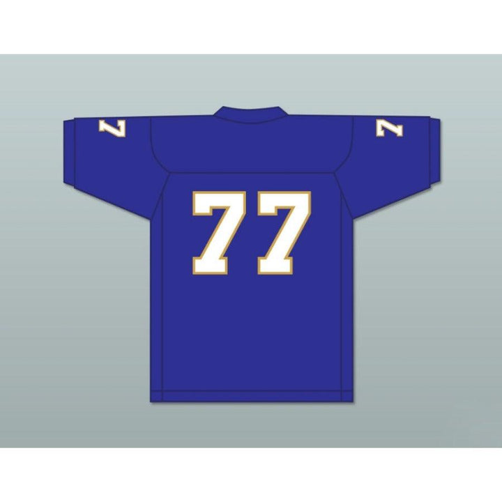 CUSTOM ANY Name Number O.C. BROWN 77 MANASSAS TIGERS HIGH SCHOOL Football Jersey Top Stitched S-6XL