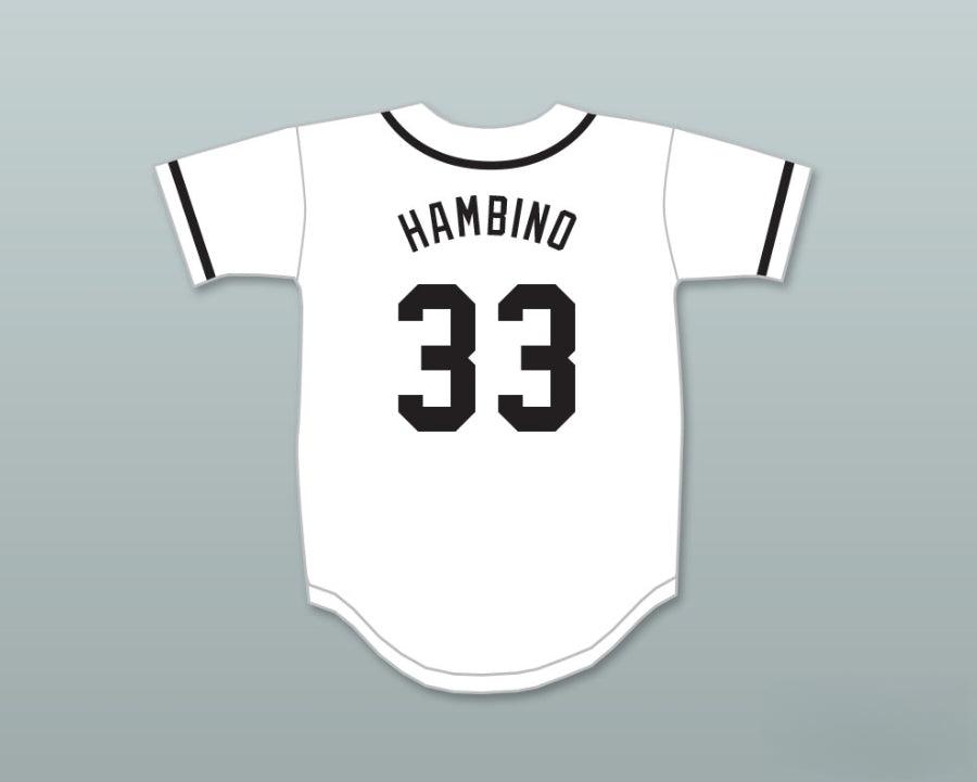 Custom Any Name Number HAMILTON 'HAMBINO' PORTER 33 BASEBALL JERSEY THE SANDLOT Top Stitched S-6XL