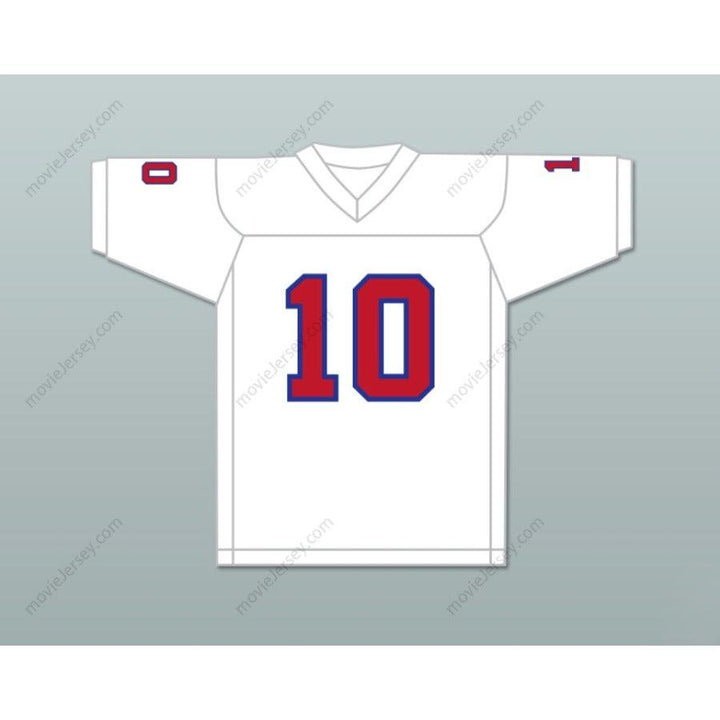 CUSTOM ANY Name Number 1983 USFL GLENN INVERSO 10 NEW JERSEY GENERALS ROAD Football Jersey Top Stitched S-6XL