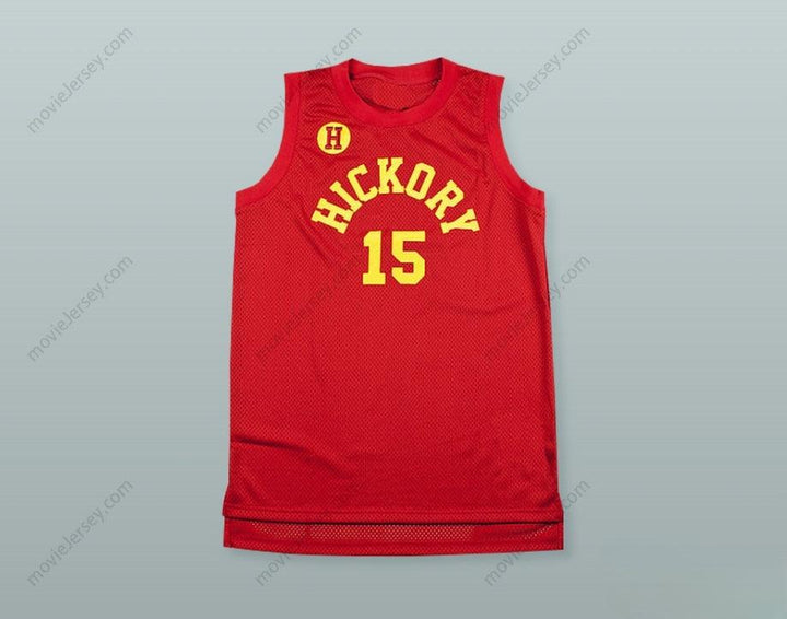 CUSTOM ANY Name Number JIMMY CHITWOOD 15 HICKORY HOOSIERS HIGH SCHOOL BASKETBALL JERSEY Top Stitched S-6XL