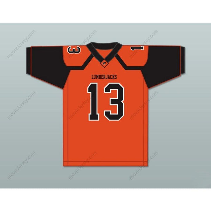 CUSTOM ANY Name Number TREYLON BURKS 13 WARREN HIGH SCHOOL LUMBERJACKS Football Jersey Top Stitched S-6XL