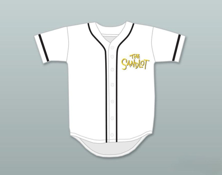 Custom Any Name Number MICHAEL 'SQUINTS' PALLEDOROUS 5 BASEBALL JERSEY THE SANDLOT Top Stitched S-6XL
