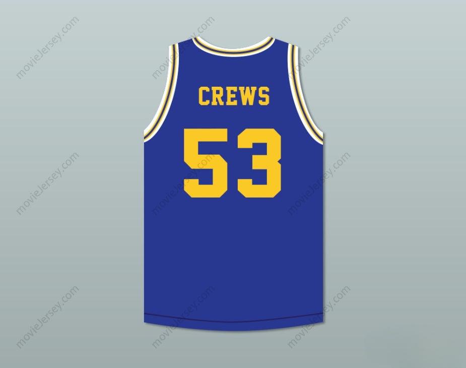 CUSTOM ANY Name Number TERRY CREWS 53 FLINT SOUTHWESTERN ACADEMY KNIGHTS BASKETBALL JERSEY Top Stitched S-6XL