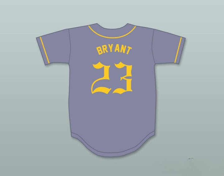 Custom Any Name Number KRIS BRYANT 23 BONANZA HIGH SCHOOL   GRAY BASEBALL JERSEY 2 Top Stitched S-6XL