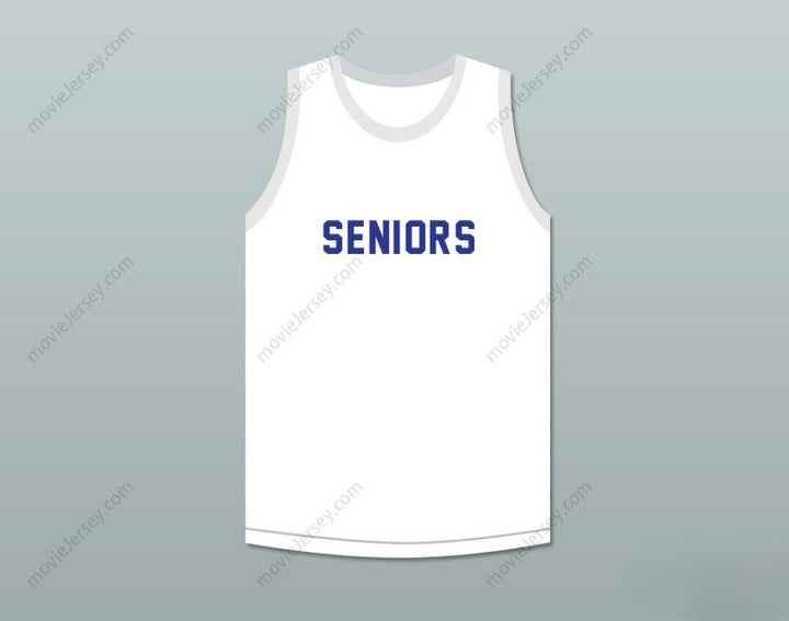 CUSTOM ANY Name Number SENIORS 77 WHITE BASKETBALL JERSEY Top Stitched S-6XL