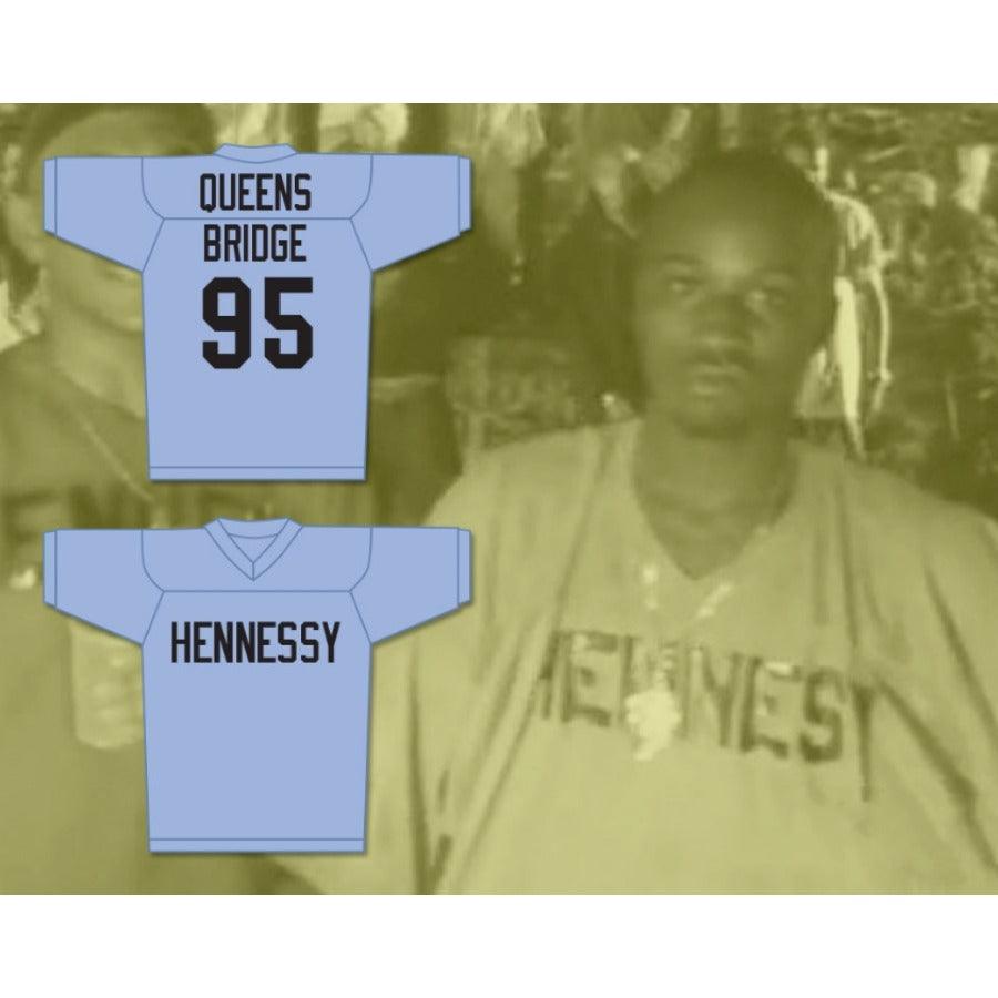 CUSTOM ANY Name Number HAVOC 95 HENNESSY QUEENS BRIDGE Football Jersey Top Stitched S-6XL