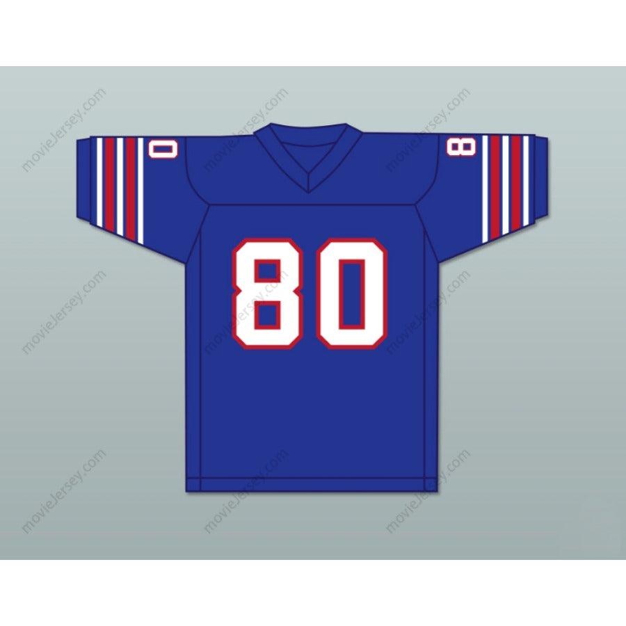 CUSTOM ANY Name Number 1974 WFL STEVE BARRIOS 80 BIRMINGHAM AMERICANS ROAD Football Jersey Top Stitched S-6XL