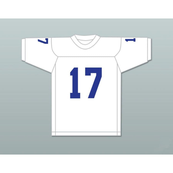 CUSTOM ANY Name Number GEORGE PLIMPTON 17 DETROIT PRACTICE Football Jersey Top Stitched S-6XL